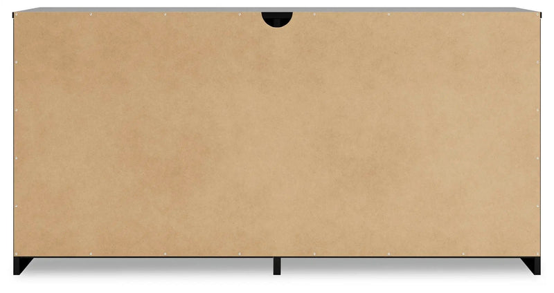 Finch - Six Drawer Dresser - 29'' Height - Black by Unique Piece Furniture