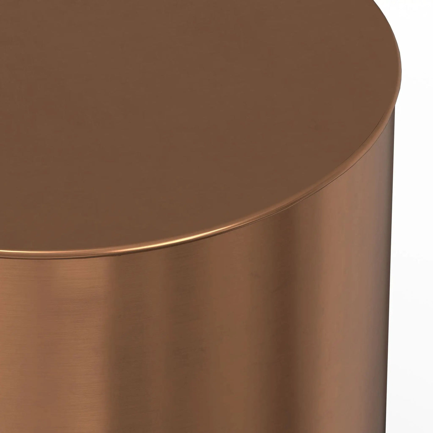 Curtis - Ombre Metal Cylinder Accent Table by Unique Piece Furniture