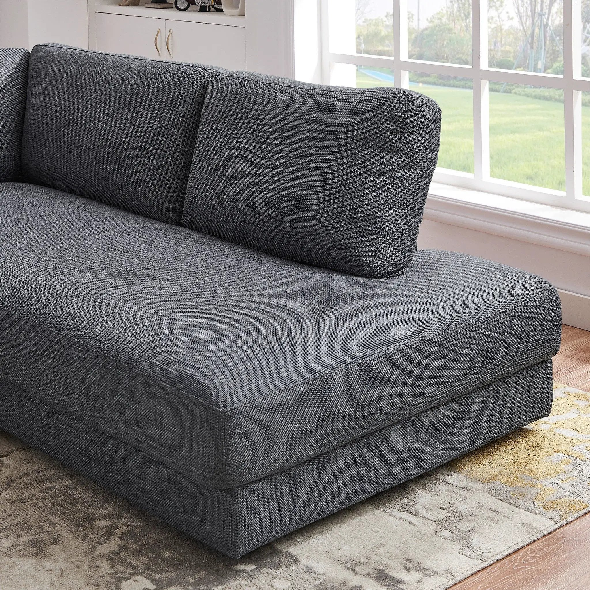 Glander - Comfortable Cozy Sectional Sofa by Unique Piece Furniture