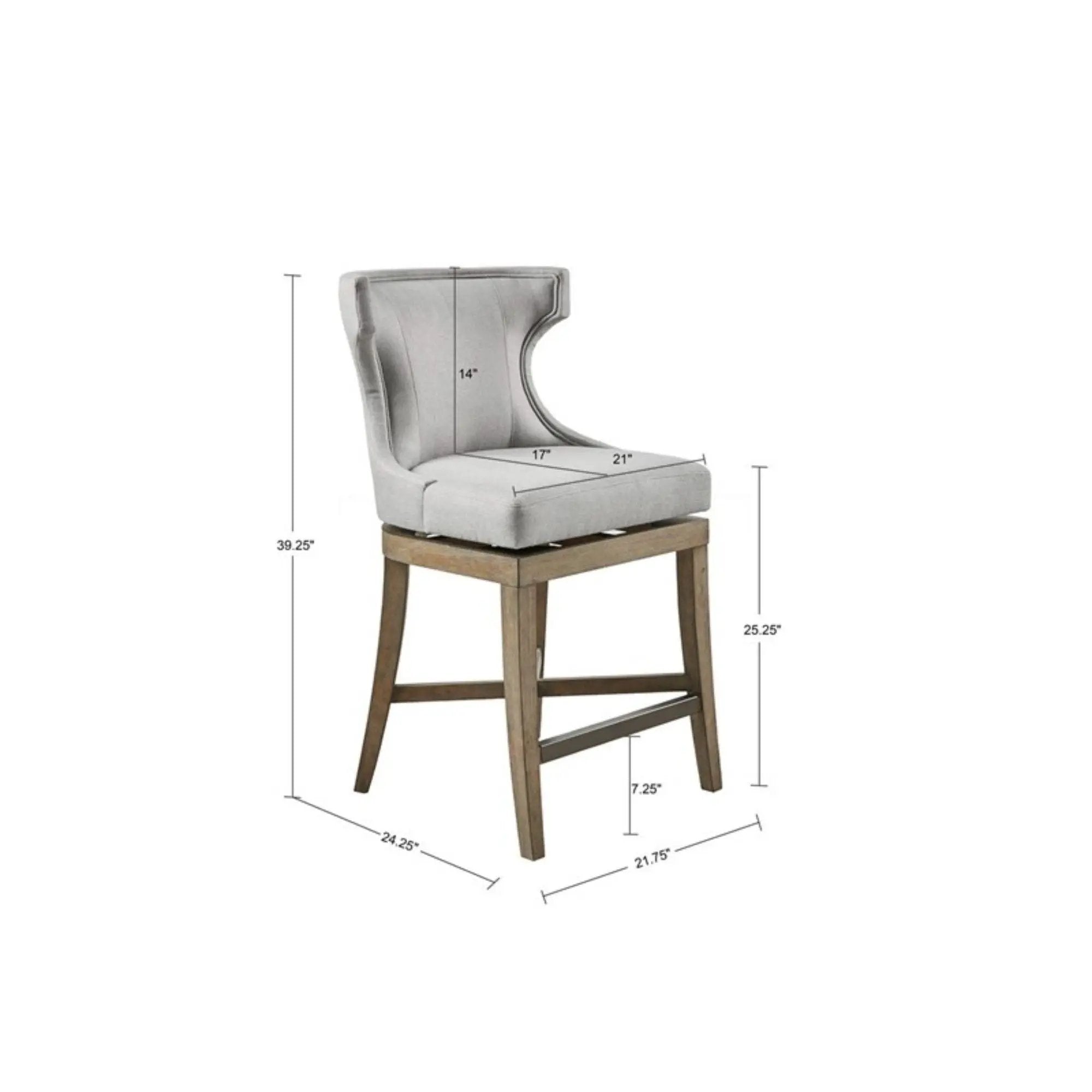 Carson - Counter Stool With Swivel Seat by HouseOfZazla