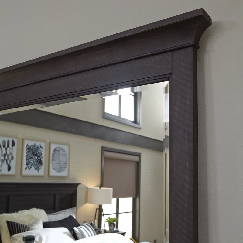 Westley Falls - Landscape Mirror - Graphite by Unique Piece Furniture