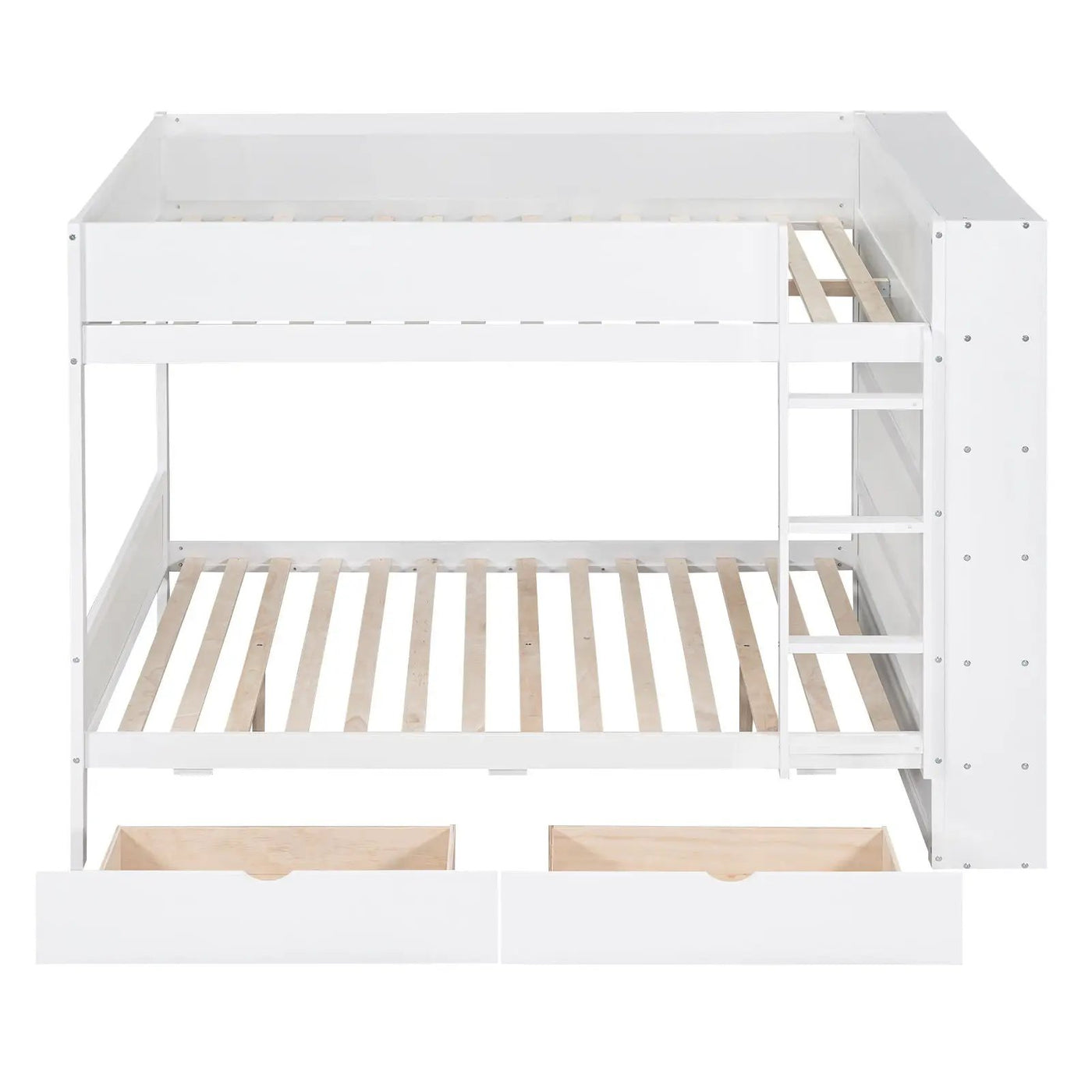Bunk Bed With 2 Drawers And Multi Layer Cabinet by Unique Piece Furniture