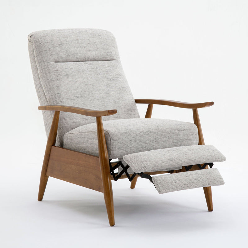Vaughn - Push Back Recliner With Solid Hardwood Legs by HouseOfZazla