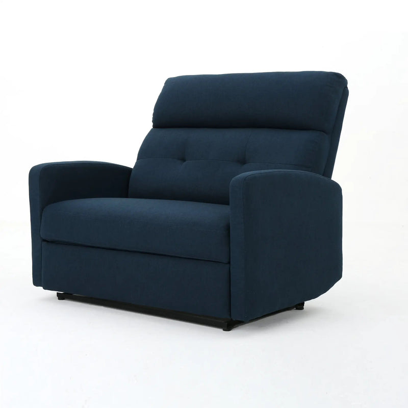 Reclining Loveseat - Leather Double Recliner Sofa by HouseOfZazla