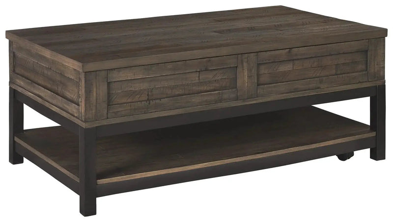 Johurst - LIFT TOP COCKTAIL TABLE - Grayish Brown by Unique Piece Furniture