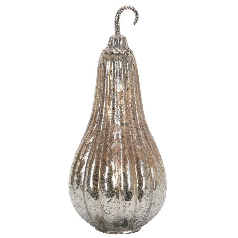 Foil Glass Lustre Mercury Gourd Ornament by HouseOfZazla