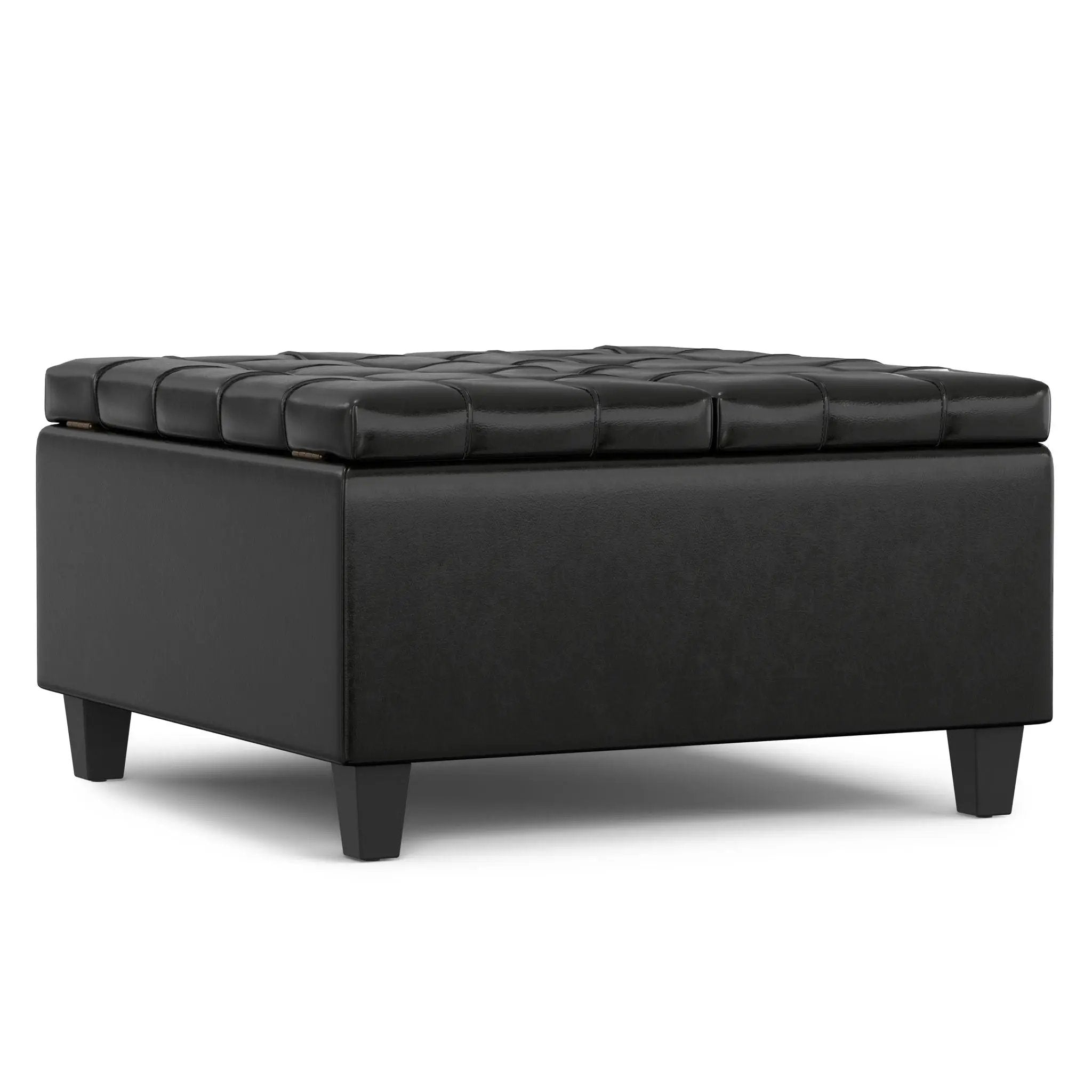 Harrison - Upholstered Coffee Table Storage Ottoman by Unique Piece Furniture