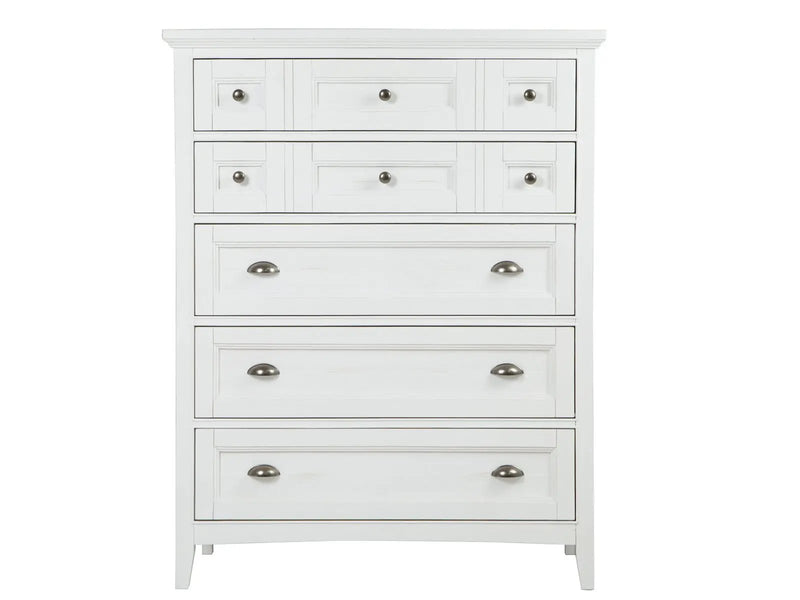 Heron Cove - Drawer Chest - Chalk White by Unique Piece Furniture