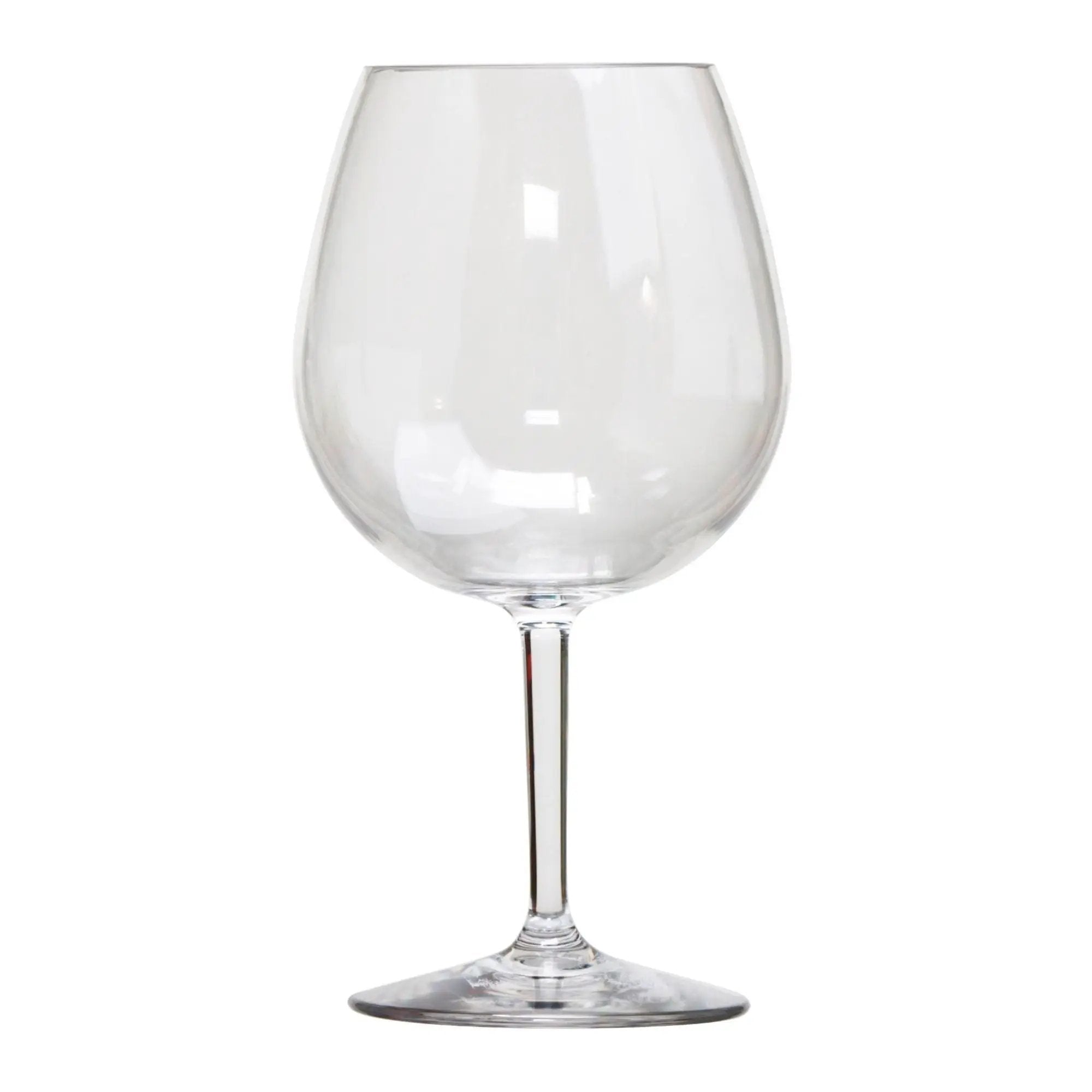 Leadingware Plastic Wine Glasses (Set of 4), Unbreakable Bpa Free Tritan 23Oz - Clear by HouseOfZazla