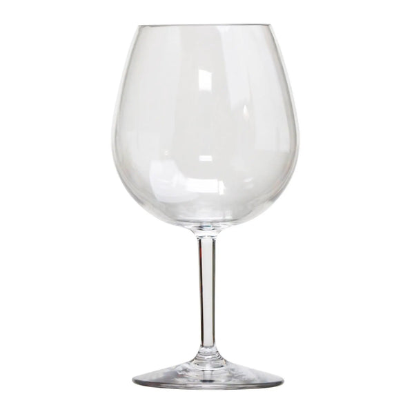 Leadingware Plastic Wine Glasses (Set of 4), Unbreakable Bpa Free Tritan 23Oz - Clear