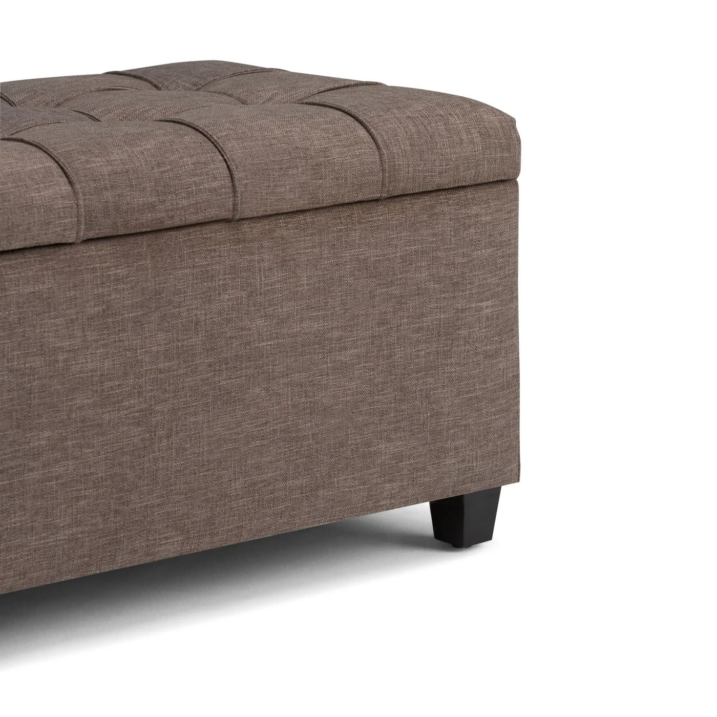 Sienna - Upholstered Storage Ottoman Bench by HouseOfZazla