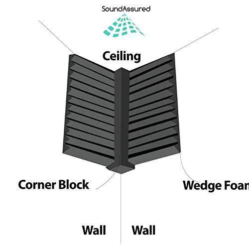 Acoustic Foam Corner Blocks - Colors, photo 2 of 16