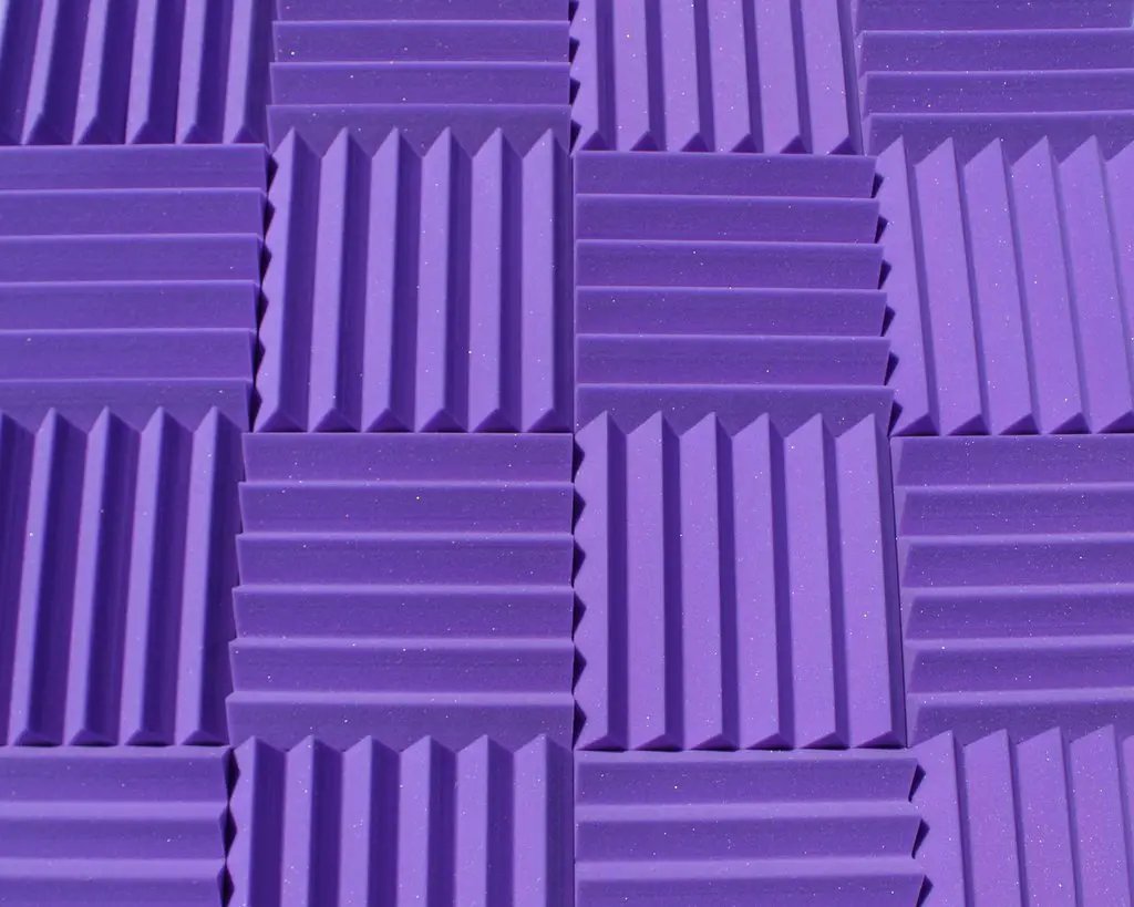 Easy Mount Acoustic Foam Kit - 12x12x2" Acoustic Foam Panels With Adhesive - Wedge Style - 4 Pack, photo 12 of 36
