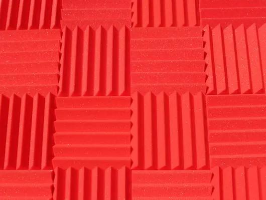 Easy Mount Acoustic Foam Kit - 12x12x2" Acoustic Foam Panels With Adhesive - Wedge Style - 4 Pack, photo 15 of 36
