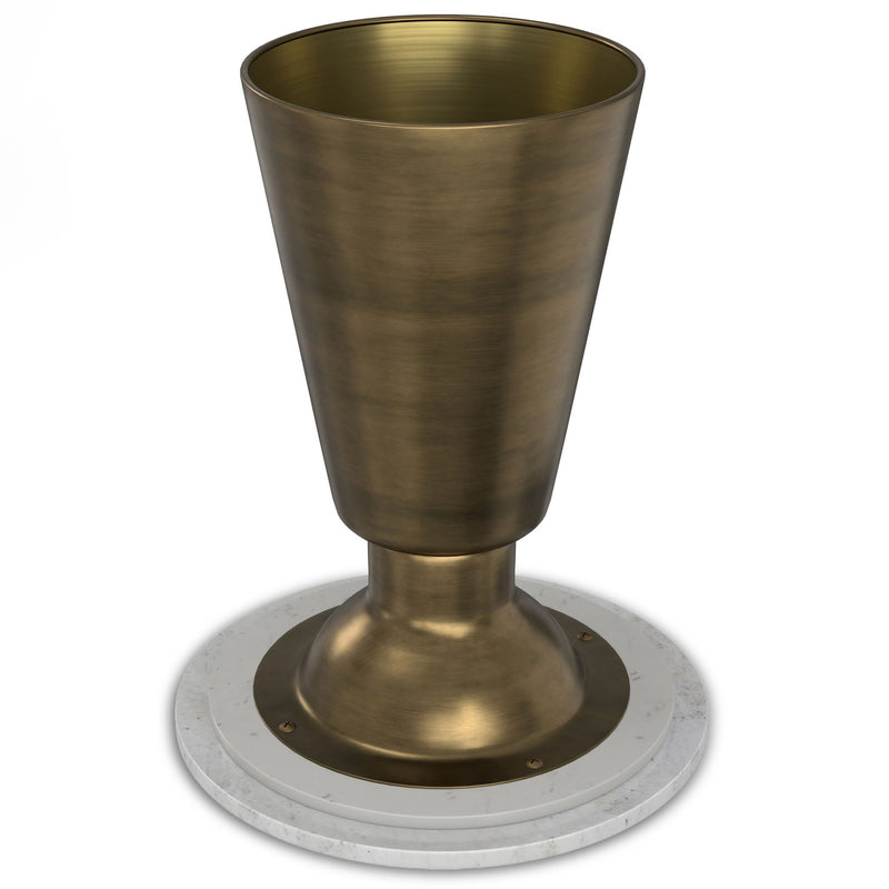 Leyla - Side Table - Antique Brass by HouseOfZazla