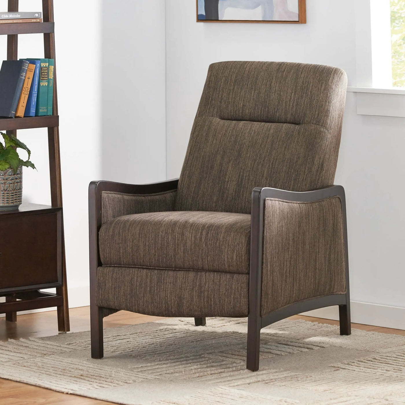 Drury - Contemporary Fabric Upholstered Pushback Recliner by Unique Piece Furniture