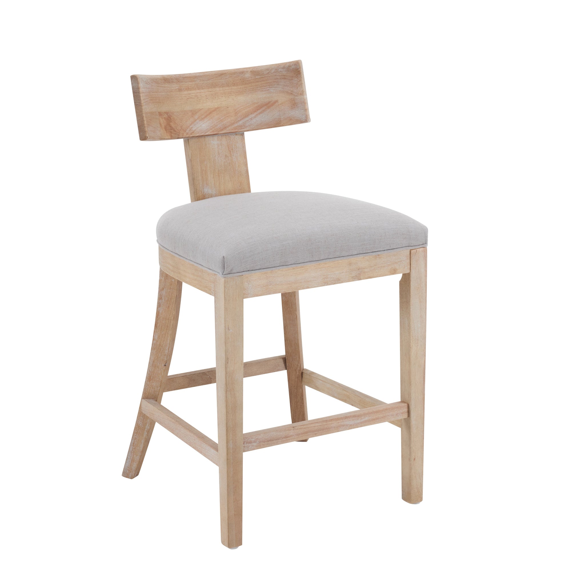 27" Counter Stools Set of 2, Upholstered Counter Height Bar Stools by HouseOfZazla