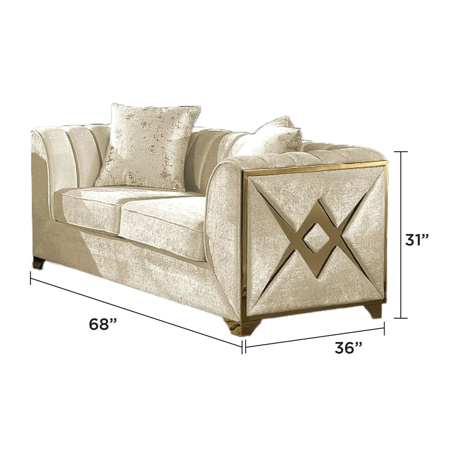 Velencia - Loveseat by HouseOfZazla