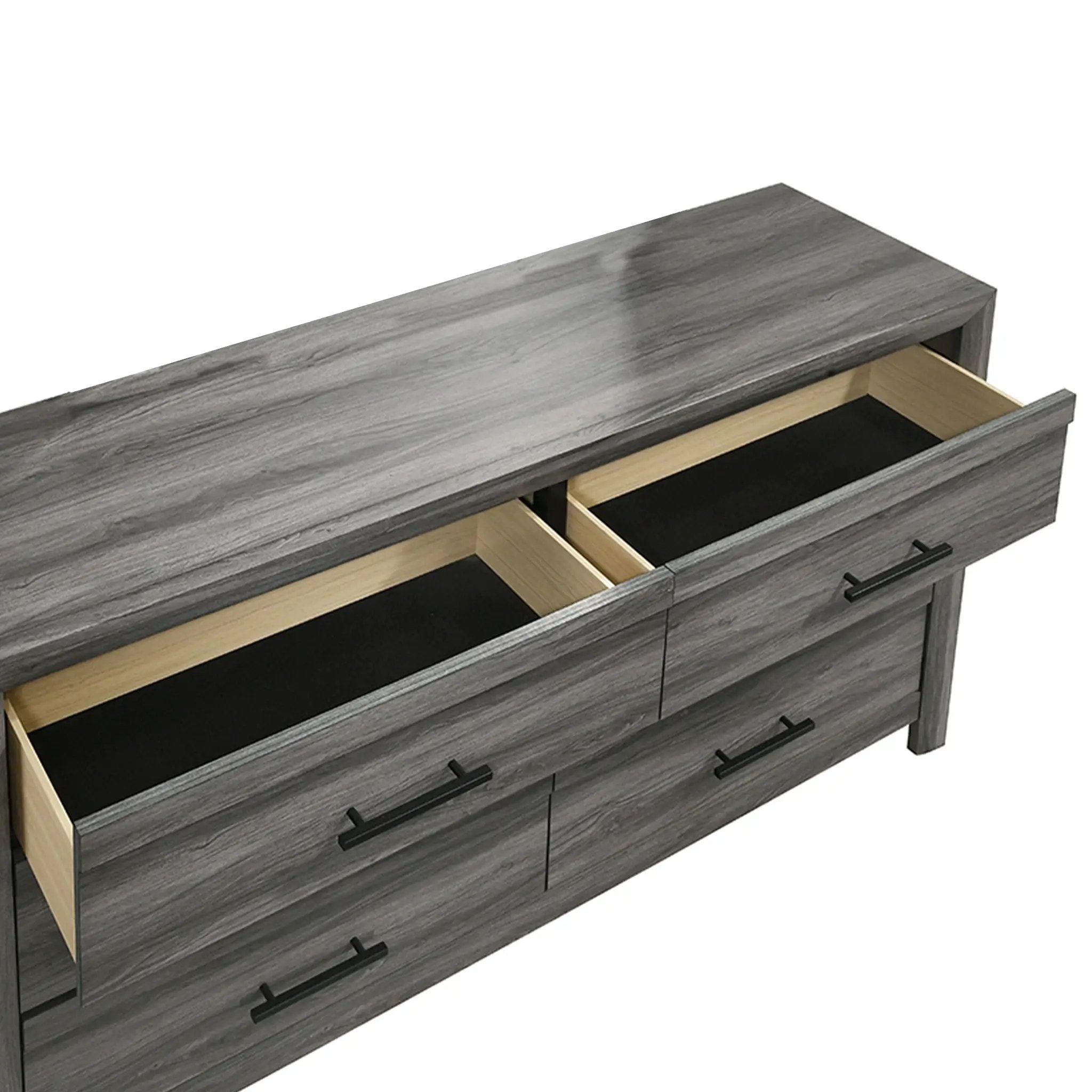 Denver - 6 Drawer Dresser - Gray by HouseOfZazla