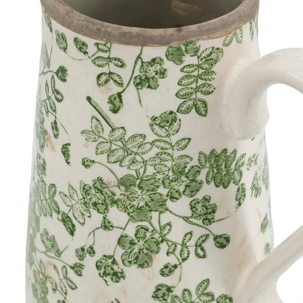 Ceramic Decorative Pitcher by HouseOfZazla