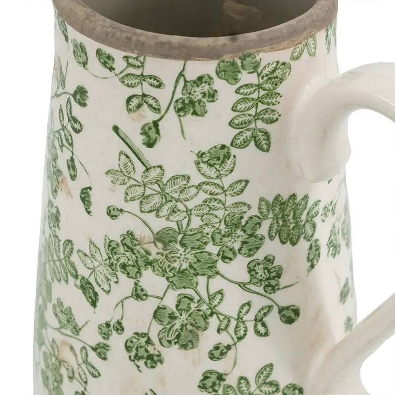 Ceramic Decorative Pitcher by HouseOfZazla