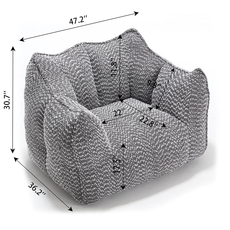 Comfortable Sofa Chairs With Highly Resilient Foam For Living Rooms And Bedrooms by Unique Piece Furniture