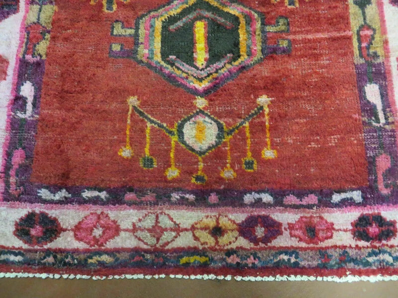 4' X 8' Antique Handmade Turkish Caucasian Kazak Design Wool Rug Veg Dyes Nice by Jewel Rugs