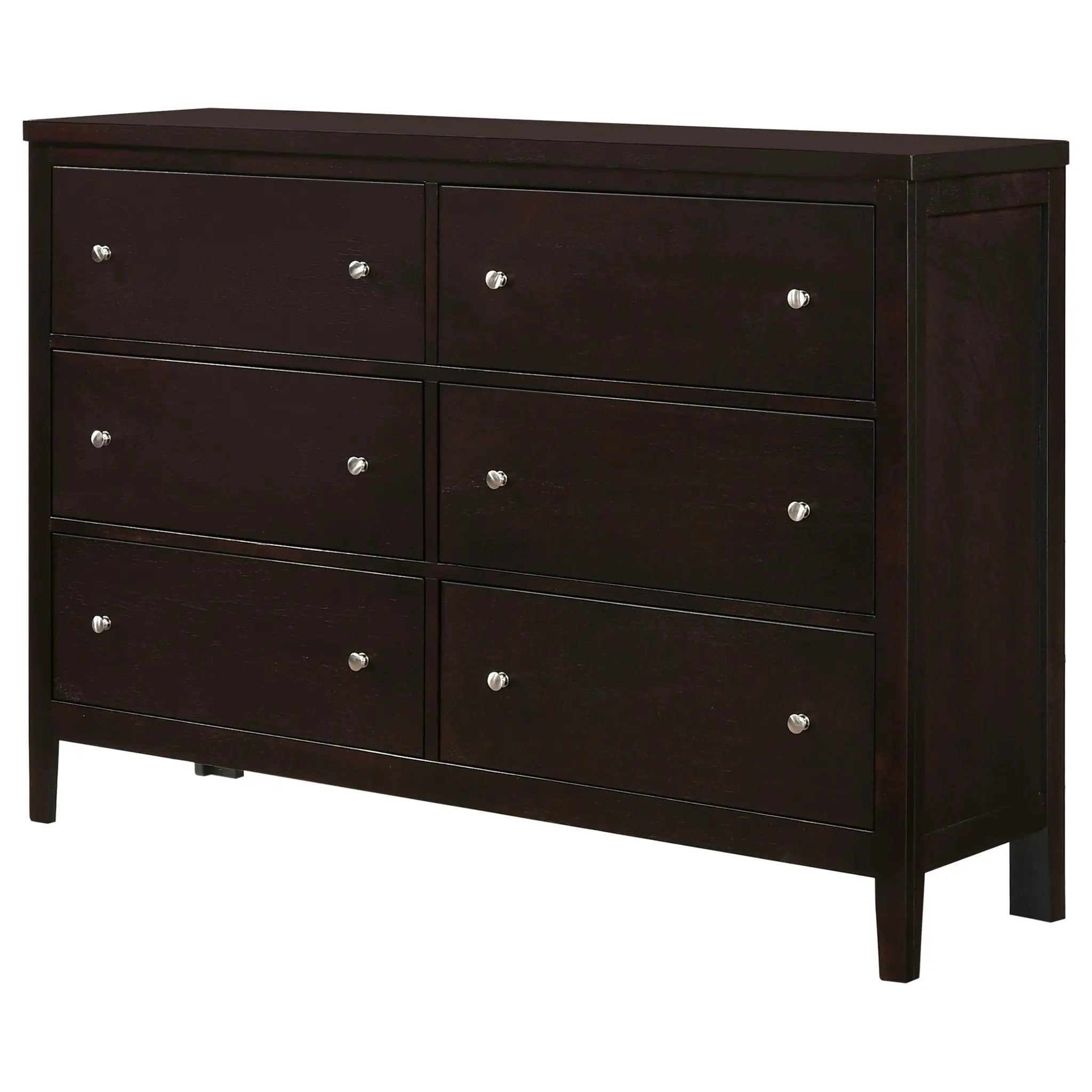 Wedgewood - 6 Drawers Dresser - Cappuccino by HouseOfZazla