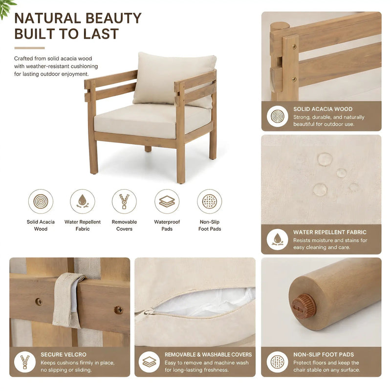 Light Patio Seating by HouseOfZazla