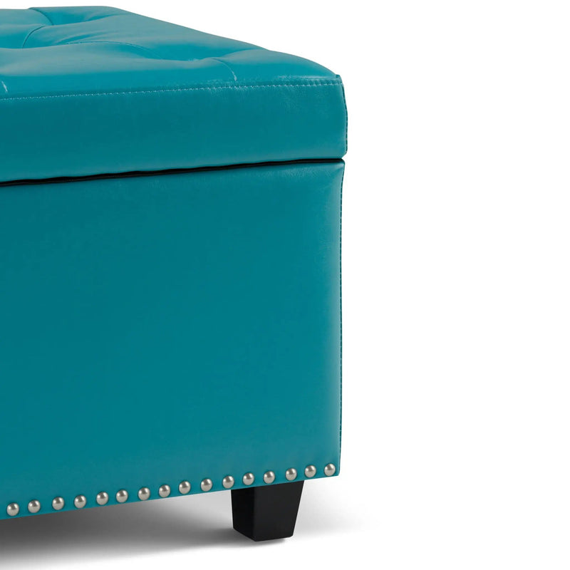 Hamilton - Upholstered Storage Ottoman by HouseOfZazla