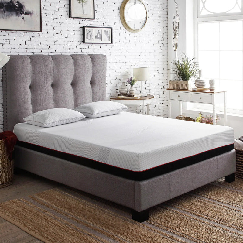 10" Regen Cooling Copper Infused Memory Foam Mattress by Unique Piece Furniture