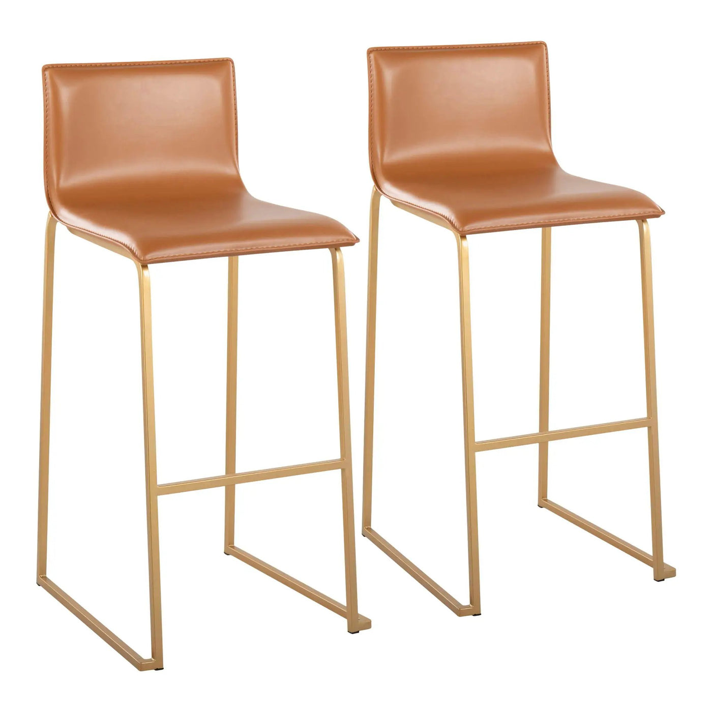 Mara - Contemporary Upholstered Barstool (Set of 2) by HouseOfZazla