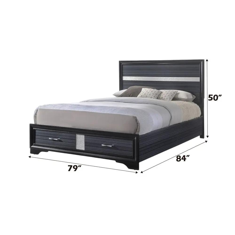 Naima - Bed w/Storage by Unique Piece Furniture