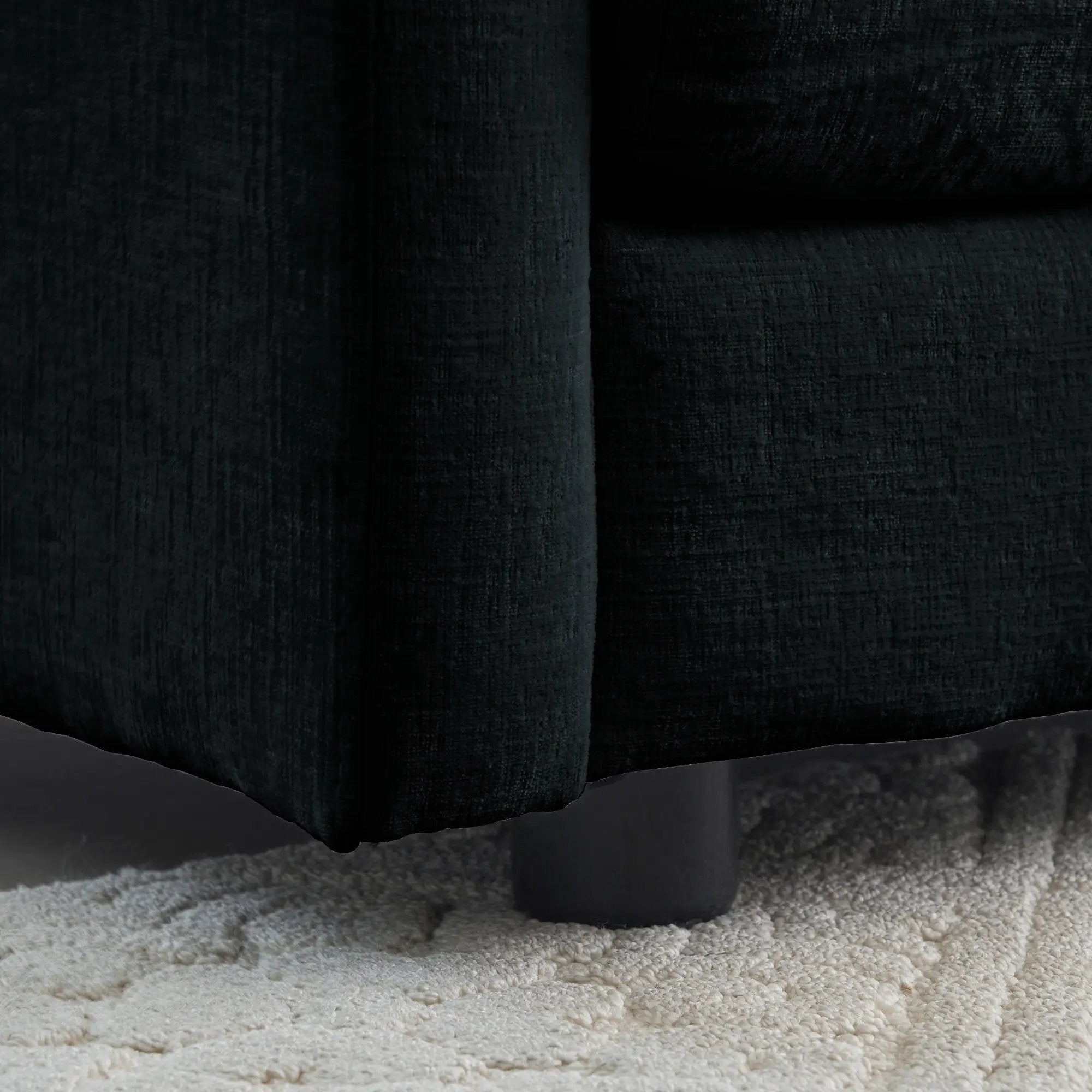 Comfy Deep Single Seat Sofa Upholstered Reading Armchair by HouseOfZazla