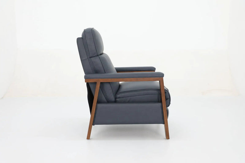 Ashland (B) - Recliner Push Thru The Arm - Santa Fe-Ocean by Unique Piece Furniture