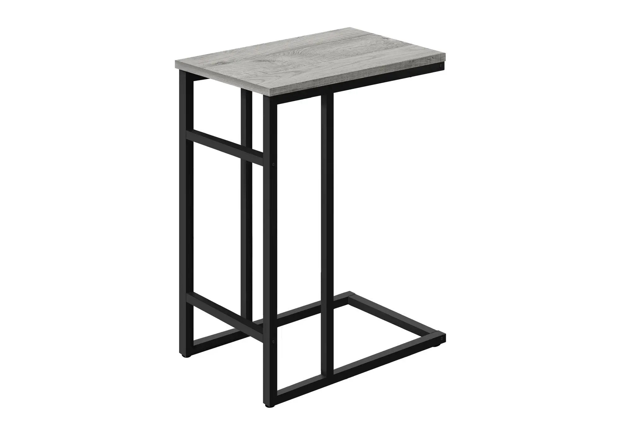 Accent Table, C-Shaped, Contemporary & Modern, Versatile Use by HouseOfZazla