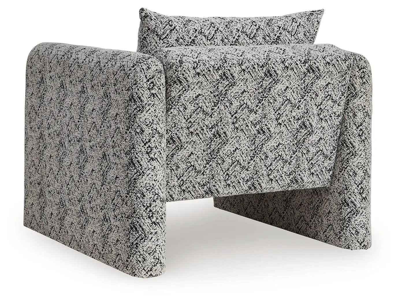Kenbell - Accent Chair - Black / White by Unique Piece Furniture