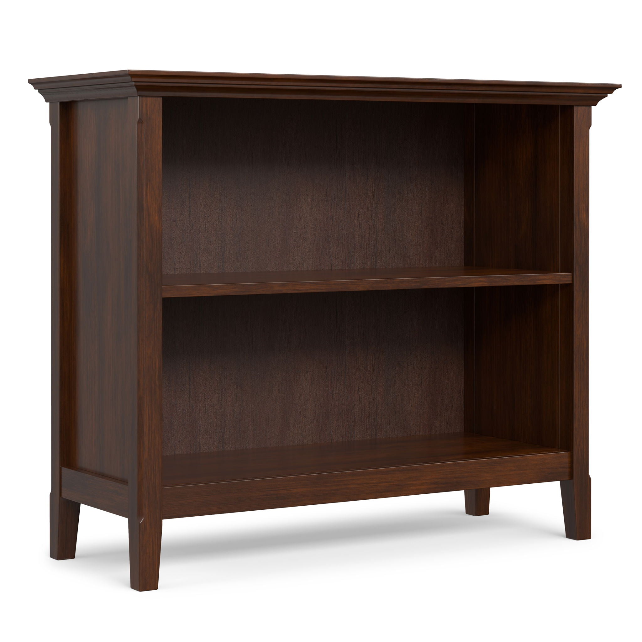 Amherst - 2 Shelf Bookcase - Brown by HouseOfZazla