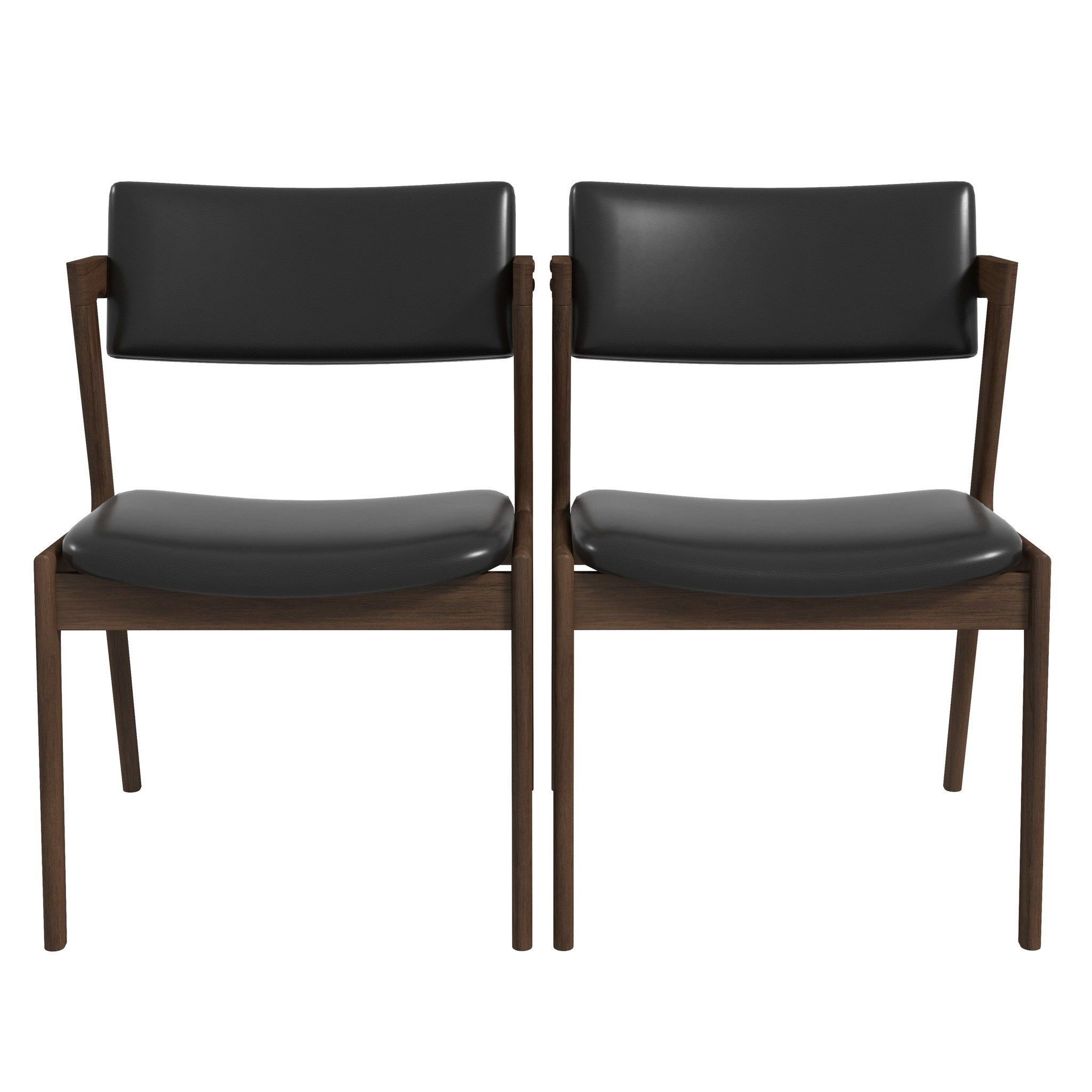 Edwin - Mid-Century Modern Dining Chair (Set of 2) by HouseOfZazla
