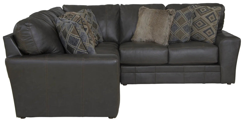 Denali - Italian Leather Match Sectional by Unique Piece Furniture