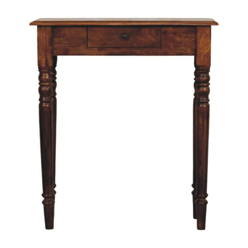 Turned Legs Drawer Console Table by HouseOfZazla