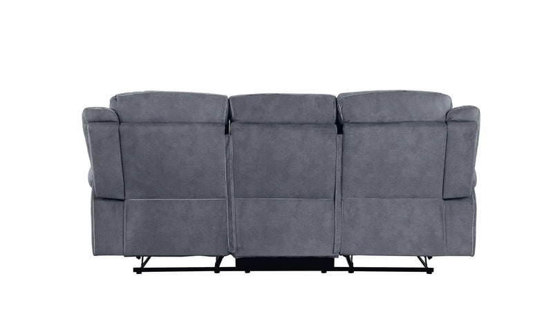 Zubaida Two Tone 3 Piece Recliner Living Room Set by HouseOfZazla