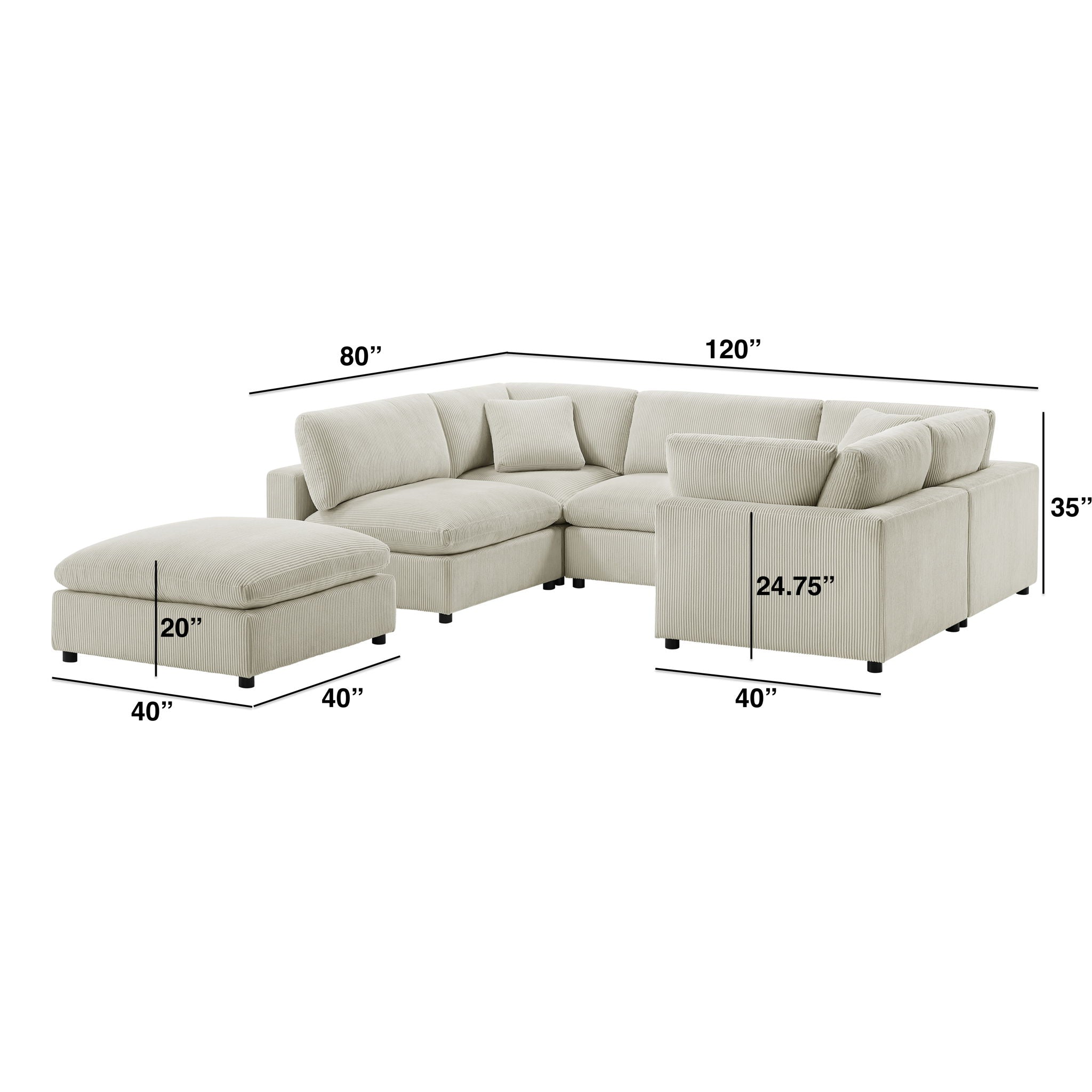 Chelsea - Modular Sectional by HouseOfZazla