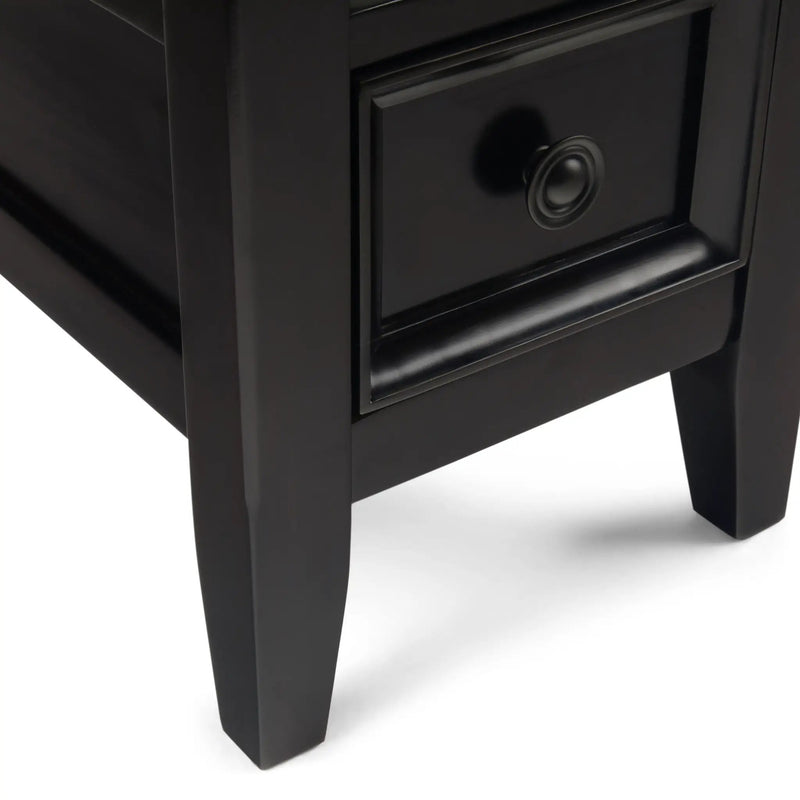 Amherst - Narrow Side Table - Hickory Brown by Unique Piece Furniture