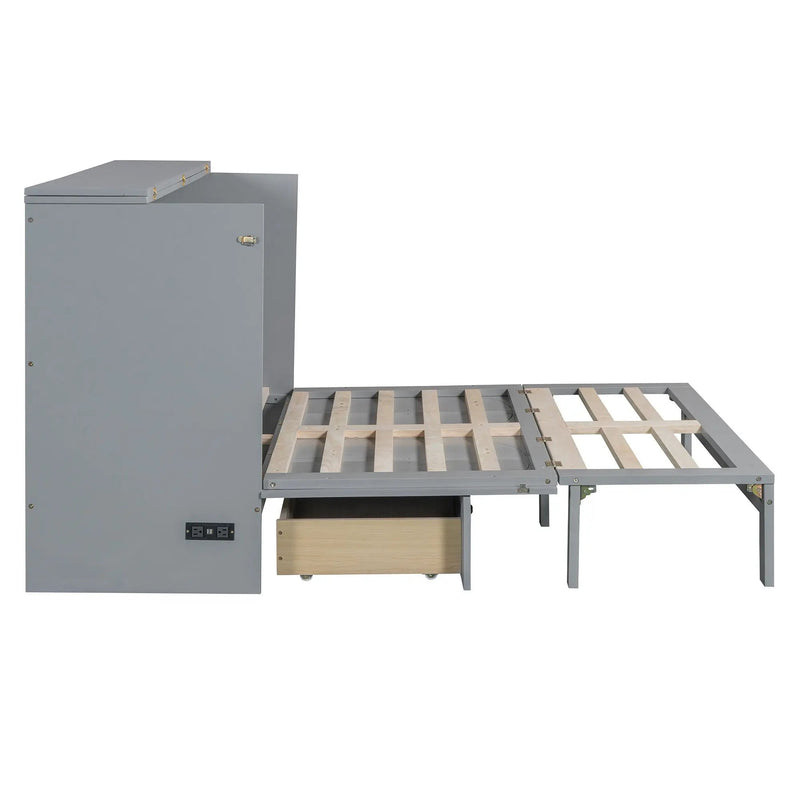 Murphy Bed With Large Drawers by HouseOfZazla