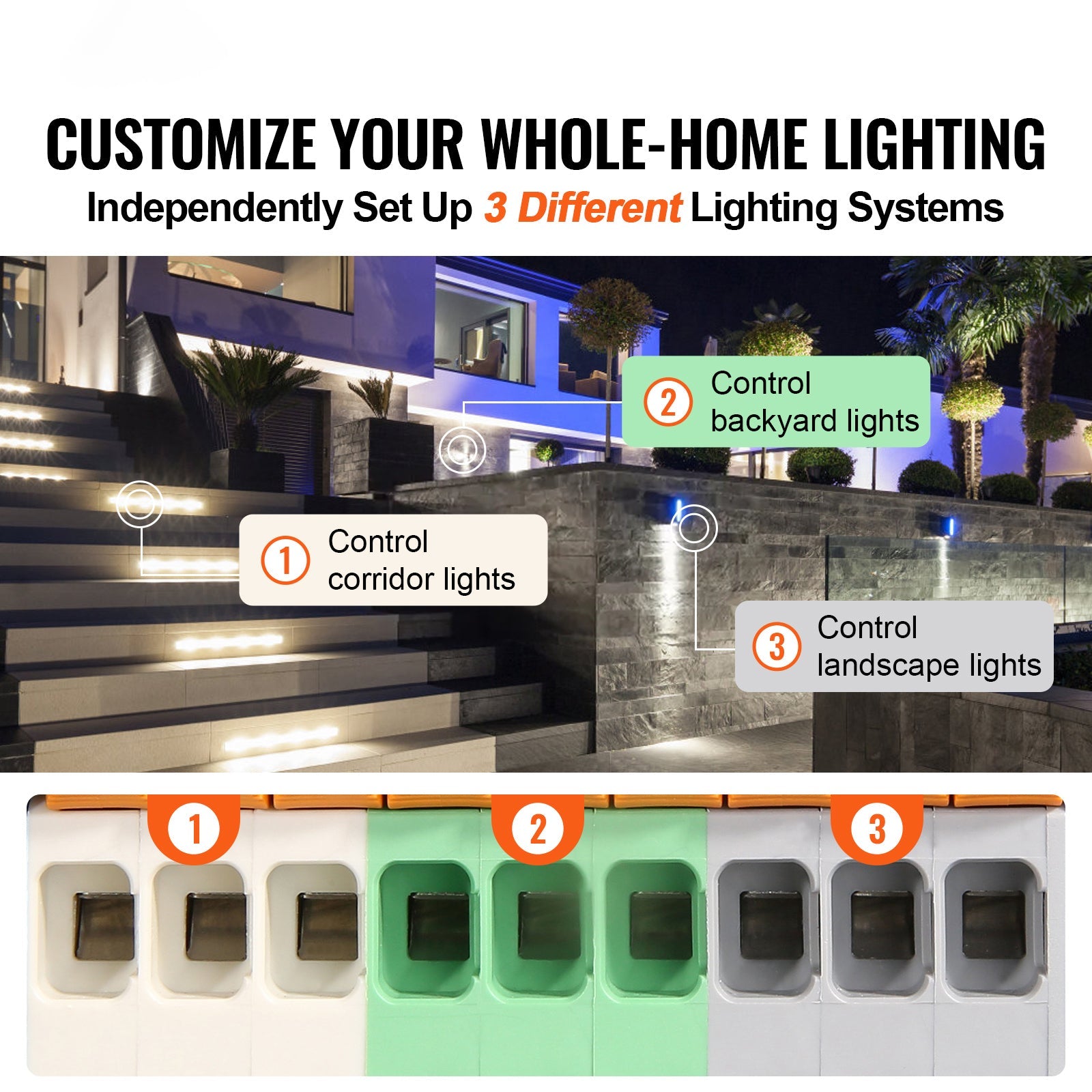 300W Low Voltage Landscape Transformer with Timer and Photocell Sensor by HouseOfZazla
