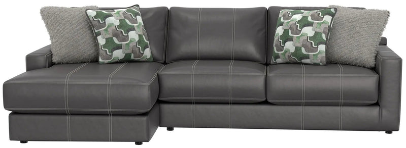 Minori - Italian Leather Sectional by Unique Piece Furniture