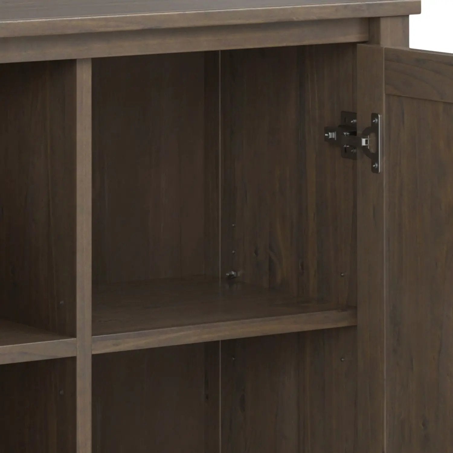 Lev - Low Storage Cabinet - Smoky Brown by Unique Piece Furniture