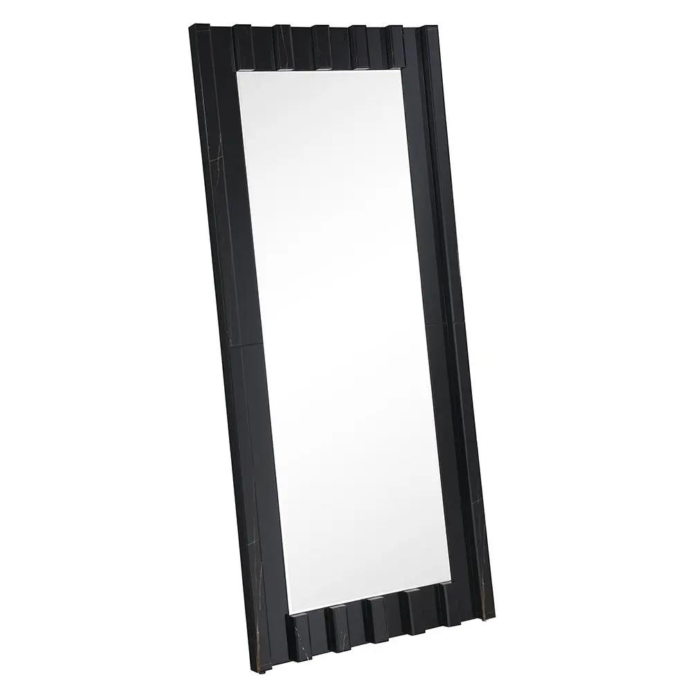 Dara - Floor Mirror - Black by Unique Piece Furniture