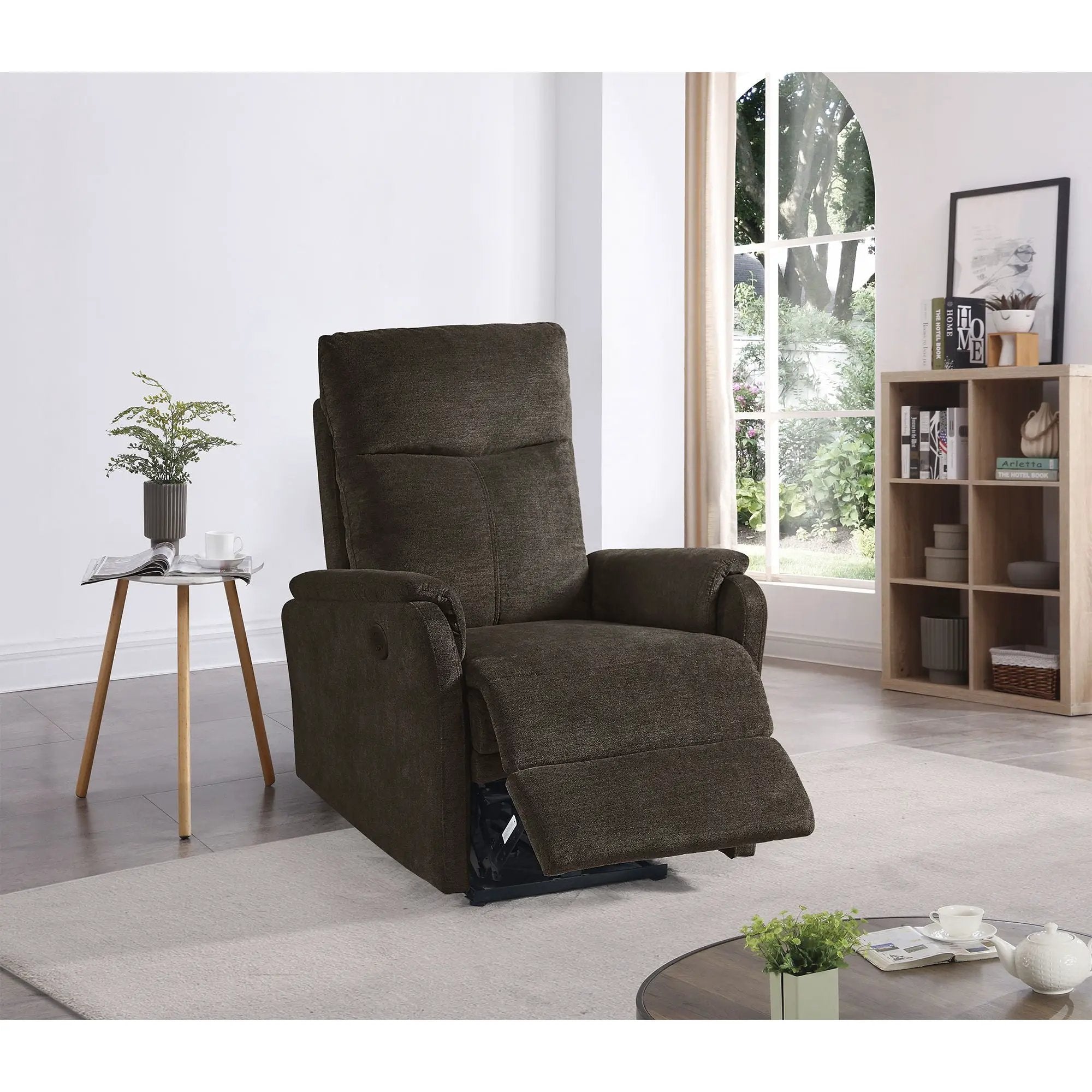 Recliner Chair With Power Function Easy Control Big Stocks, Recliner Single Chair For Living Room, Bed Room by HouseOfZazla